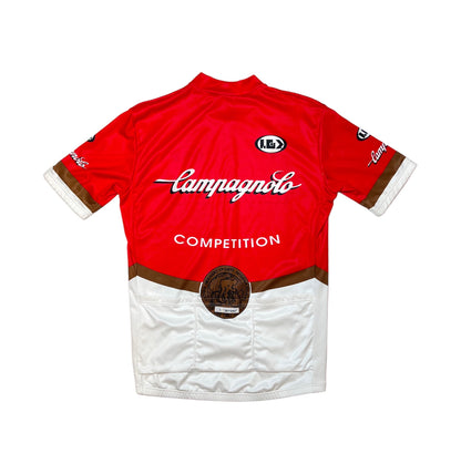 Vintage Louis Garneau Campagnolo pop art cycling jersey