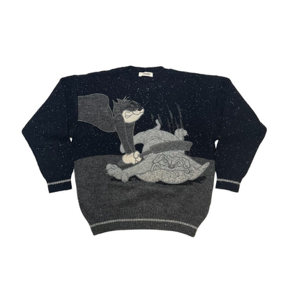 1995 Iceberg "Tom & Jerry" crewneck sweater